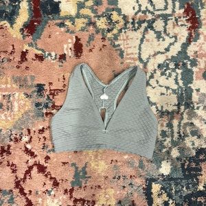 NWOT Croco Skin Deep V Top